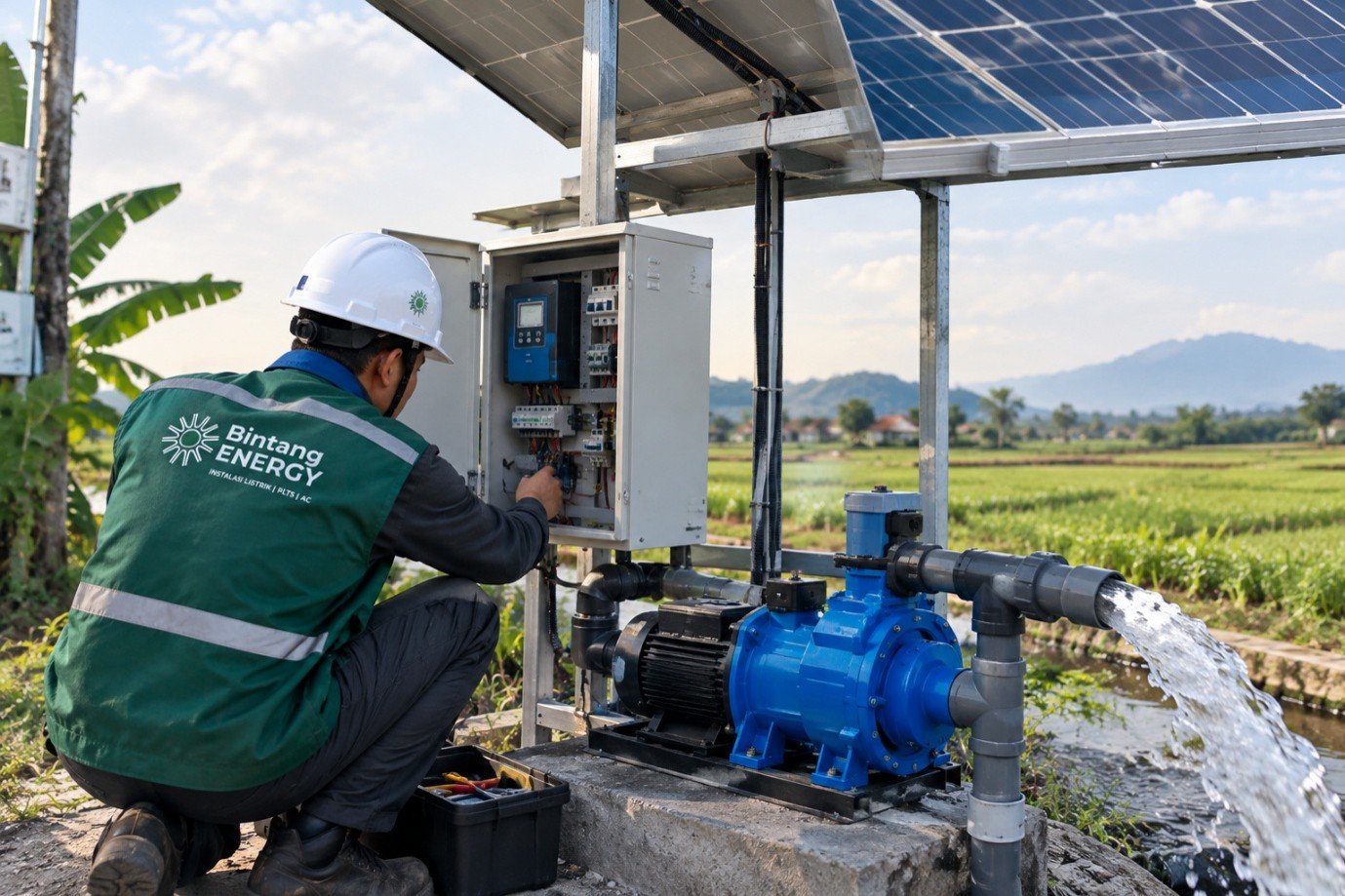 Agricultural Solar Water Pump System